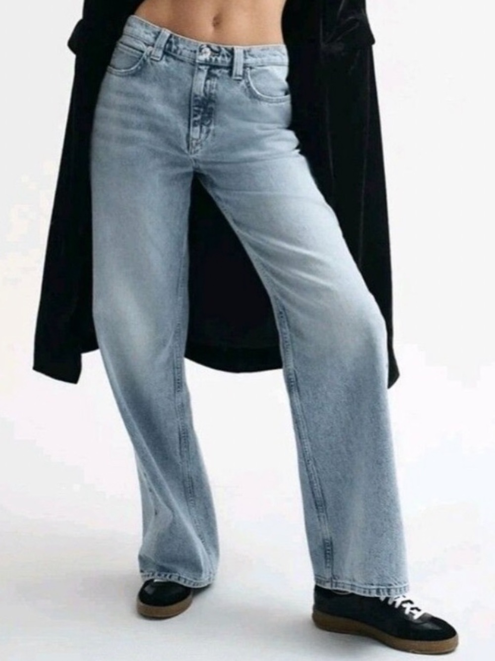We the Free Tinsley Baggy High-Rise Straighr Leg Jeans - Picture 15 of 16
